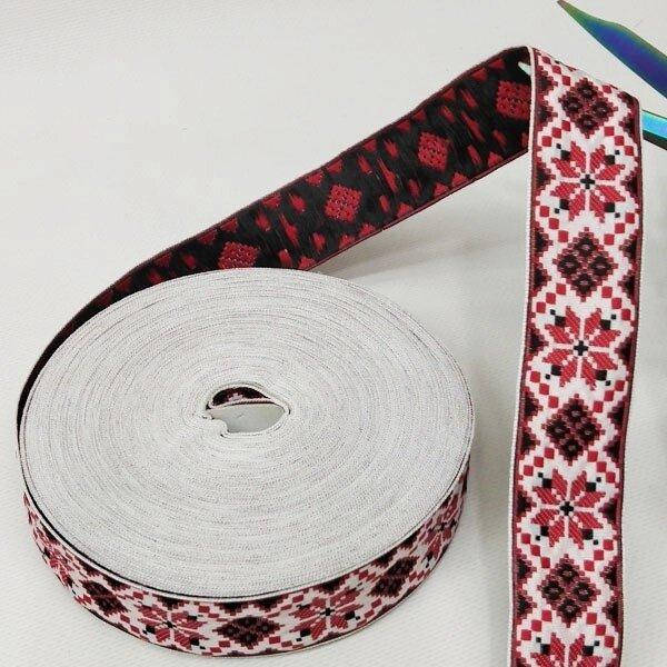 

3см тесьма национальная с украинским орнаментом (СИНДТЕКС-1475)