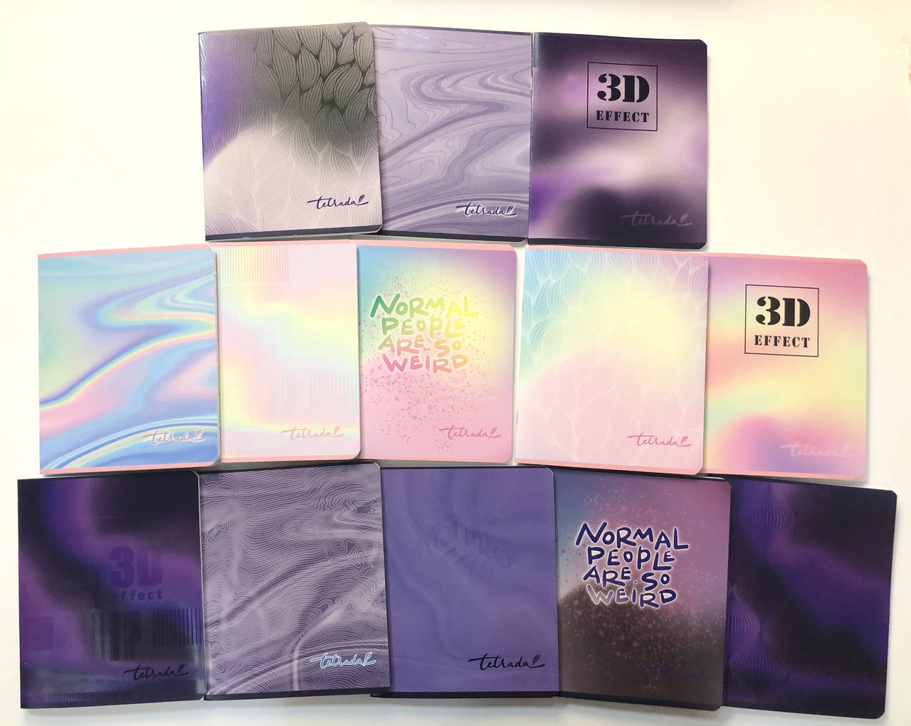 

Тетрадь 60 листов клетка "Тетрада" 3D EFFECT