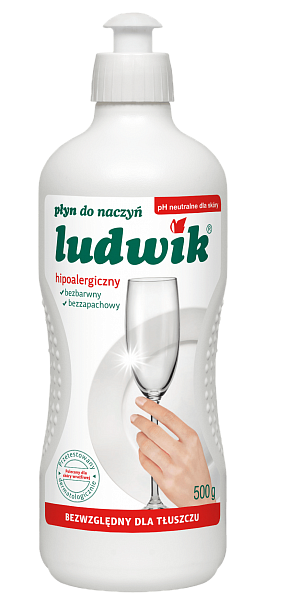 

Засіб для миття посуду Ludwick 450мл гіпоалергенний