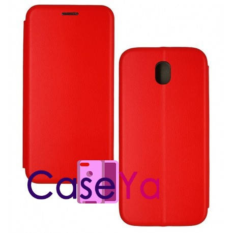 

Чехол книжка Samsung J730 (J7 2017) Красный цвет