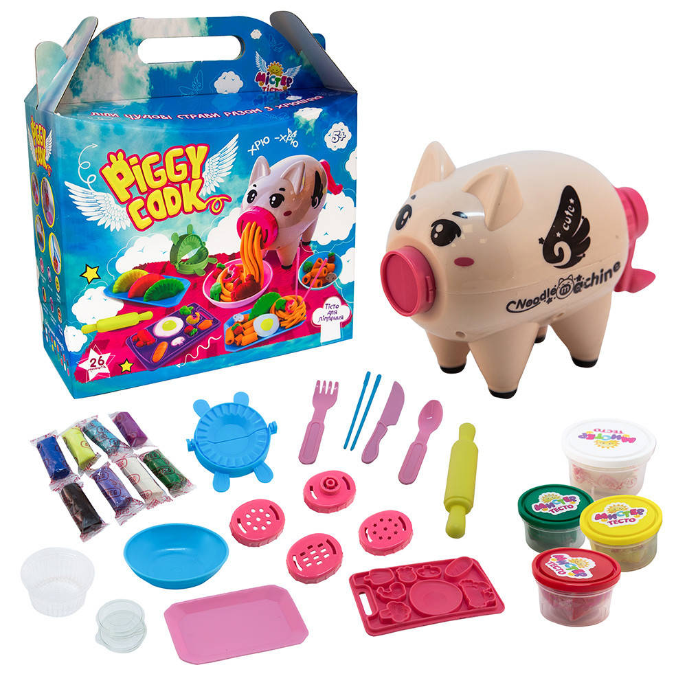 

Набор для креативного творчества Мистер тесто Piggy Cook Strateg (71511S)