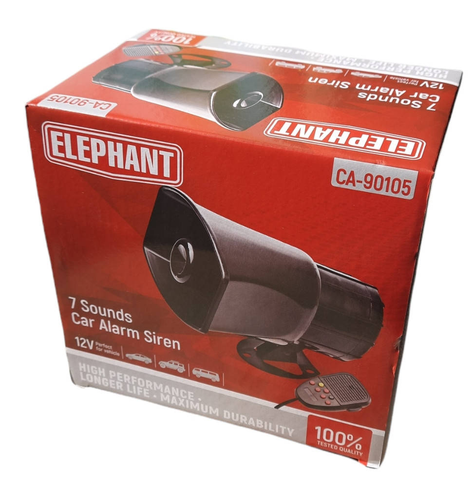 

Сигнал звуковой автомобильный СГУ Elephant CA-90105 12v