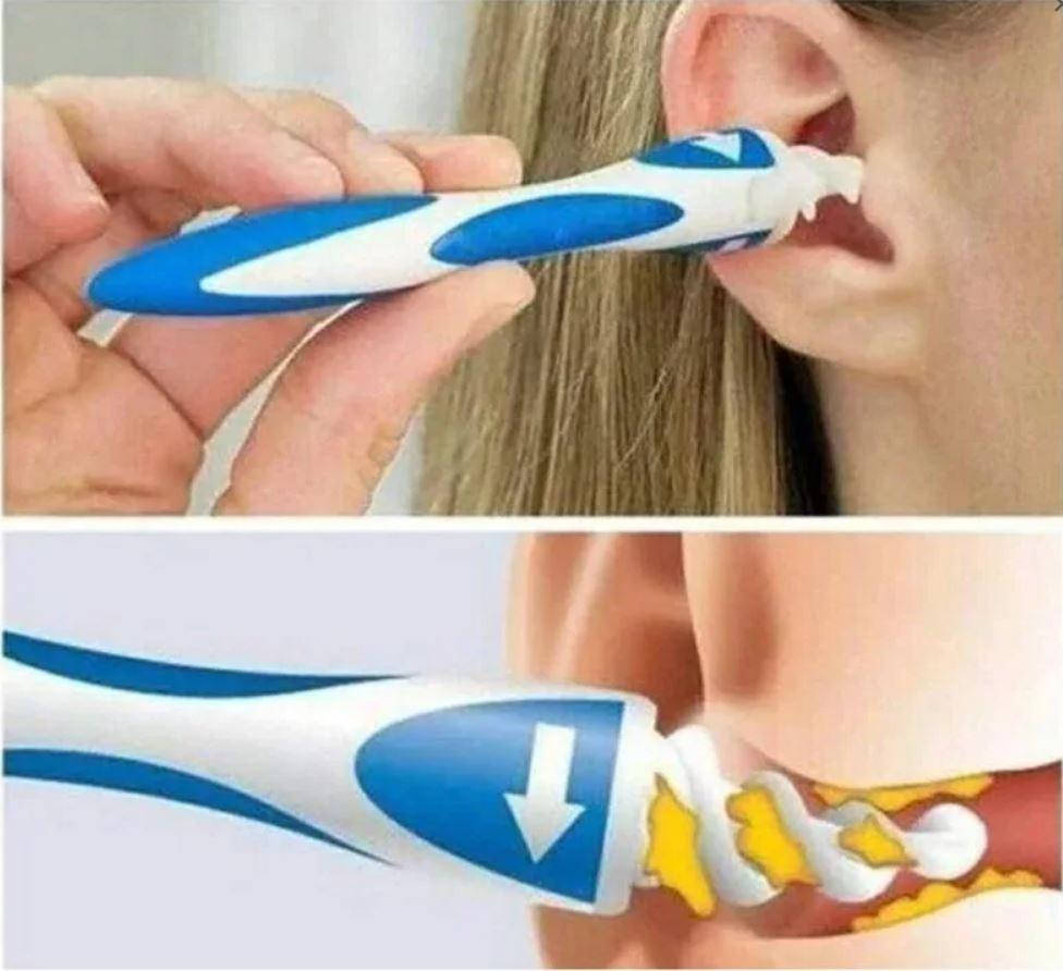 

Прилад для чищення вух Find Back, ухочістка +16 силіконових насадок MegaShop