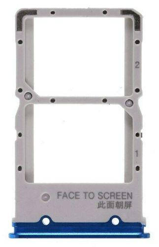 

Держатель (лоток) Сим карты Xiaomi Mi 9T, Mi 9T Pro, Redmi K20, Redmi K20 Pro Blue, Синий