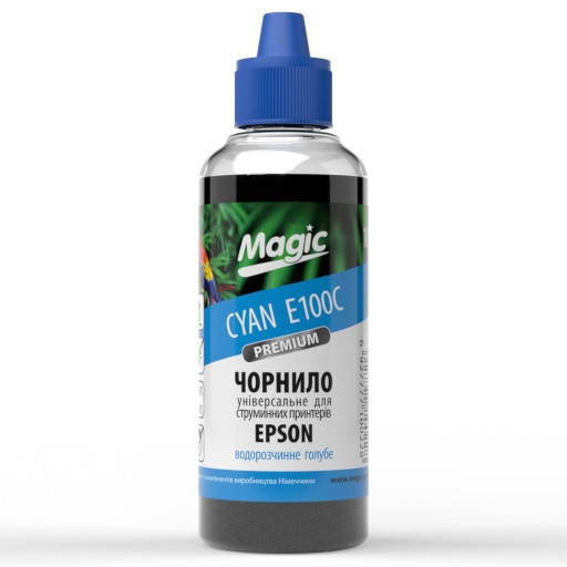 

Чернила универсальные Epson Cyan E100C голубое Magic Германия