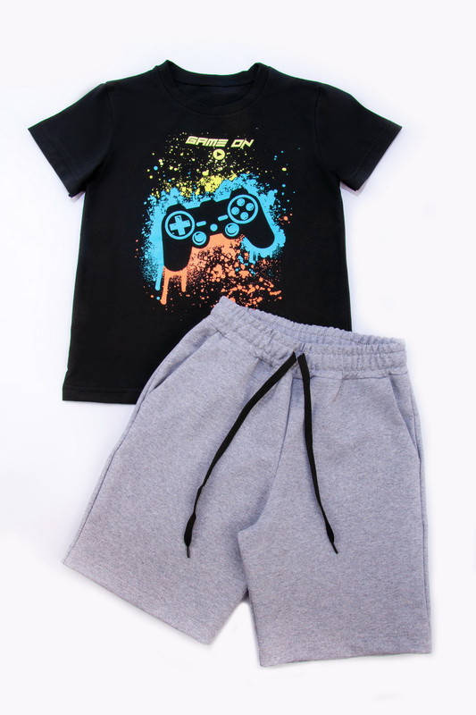

Комплект шорты + футболка, для мальчика