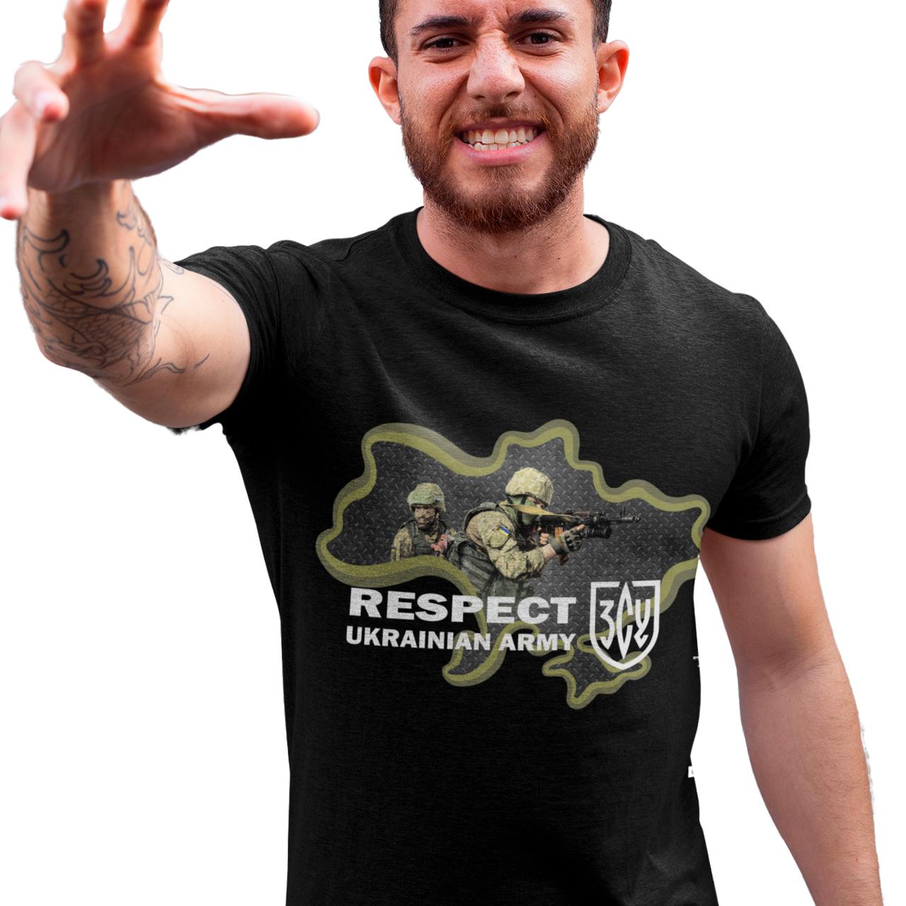 

Футболка мужская Respect ЗСУ