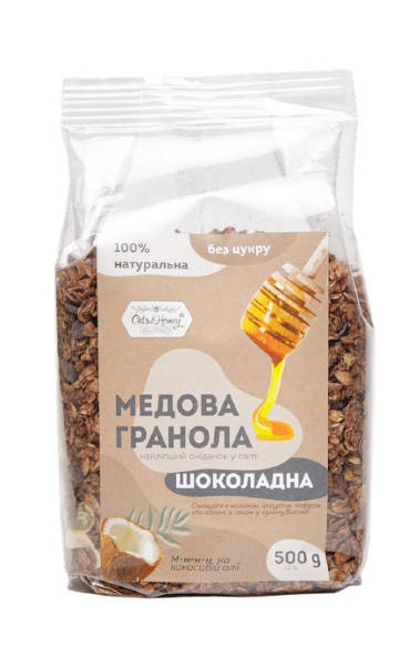 

Гранола Шоколадная в пленке Oats&Honey 500 г