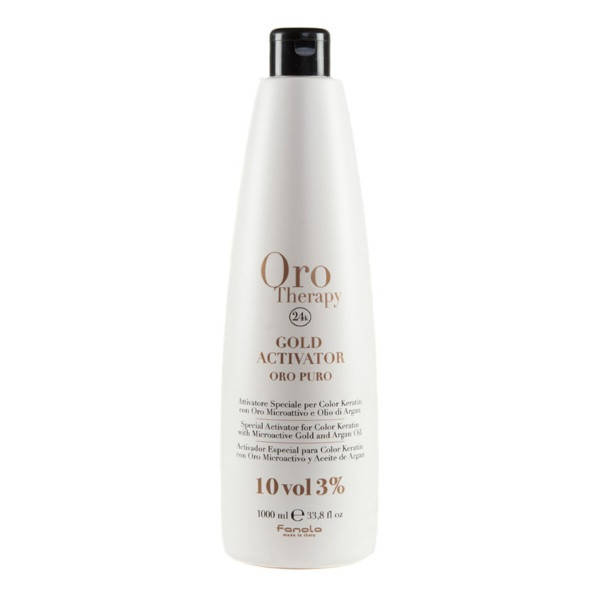 

Окислитель с микрочастицами золота Fanola Oro Therapy 3% 40 Vol 1000 мл (261Gu)