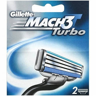 

Картриджb Gilette Mach3 Turbo .2шт