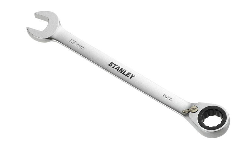 

Ключ комбинированный 24 мм с трещоткой и переключателем Stanley 1-17-372