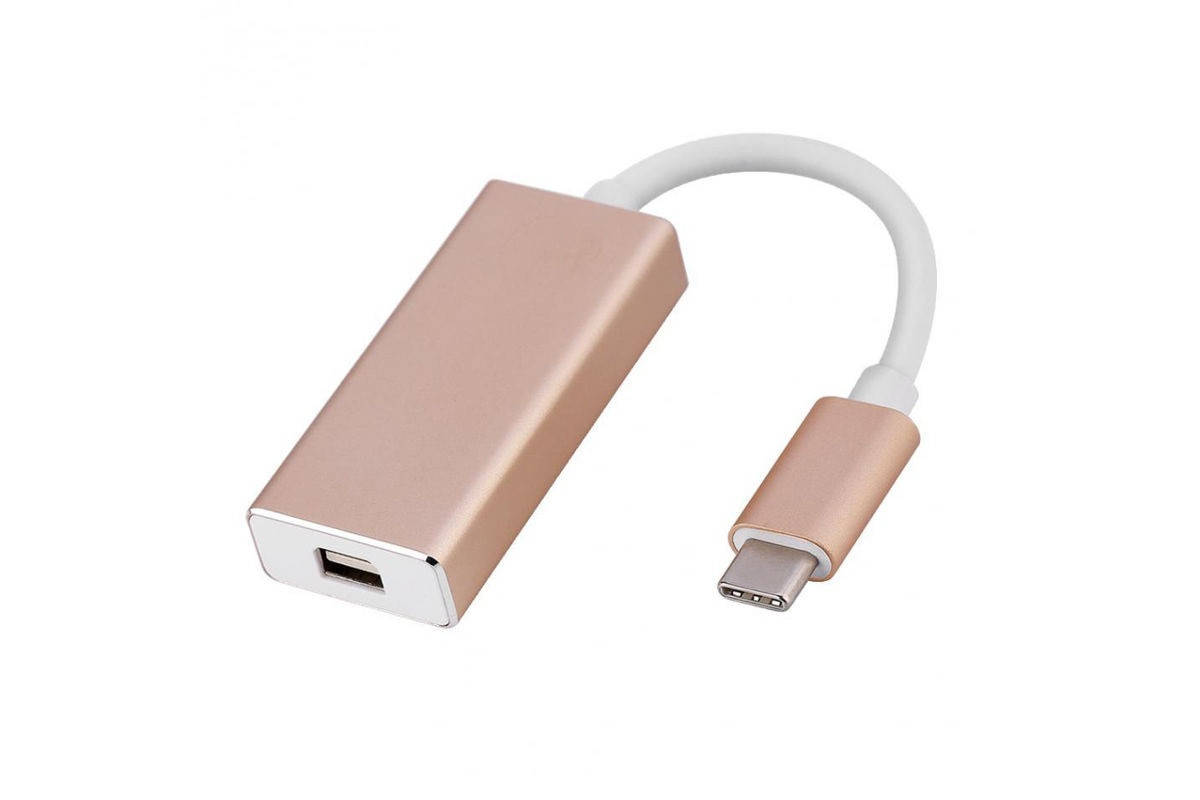 

Переходник для MacBook MiniDP на Type-C адаптер для USB-C на MiniDP MacBook
