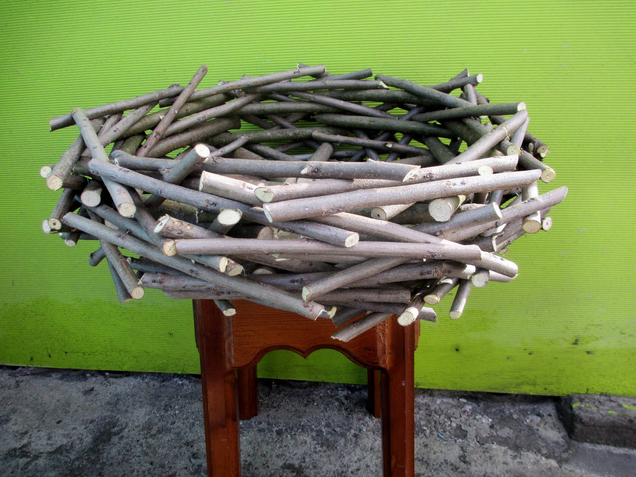 

Гнездо для аистов малое