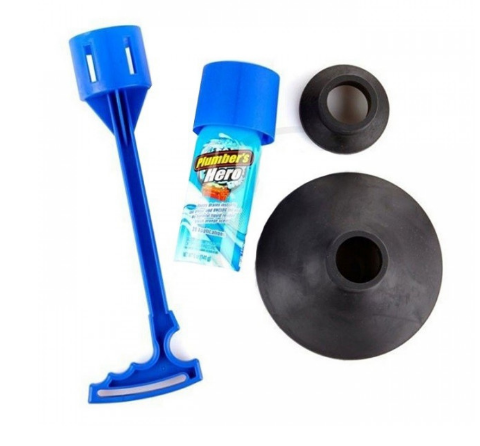 

Вантуз Plumber's Kit Hero для унитаза и канализационных труб! Хит продаж
