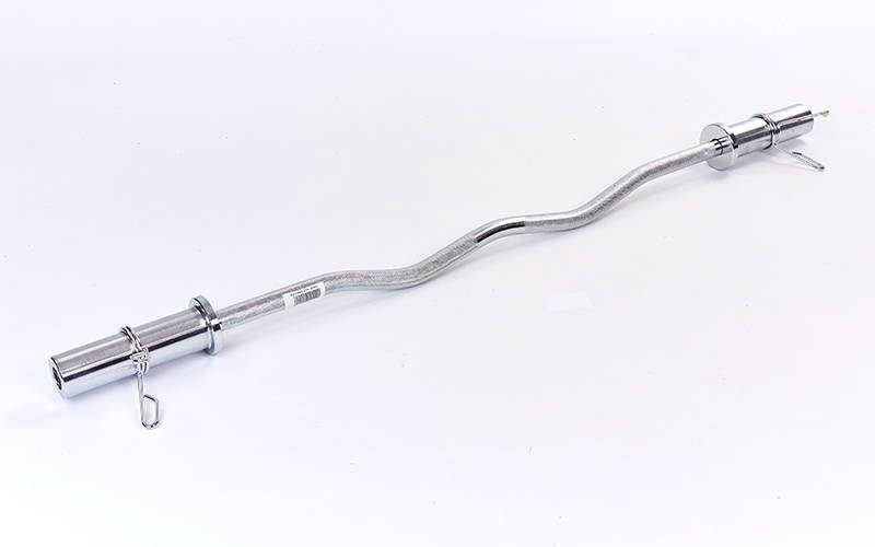 

Гриф для штанги Олимпийский W-образный (l-1,2м, рук. d-50мм, гр. d-25мм, вес 7,3кг, замок пружин)