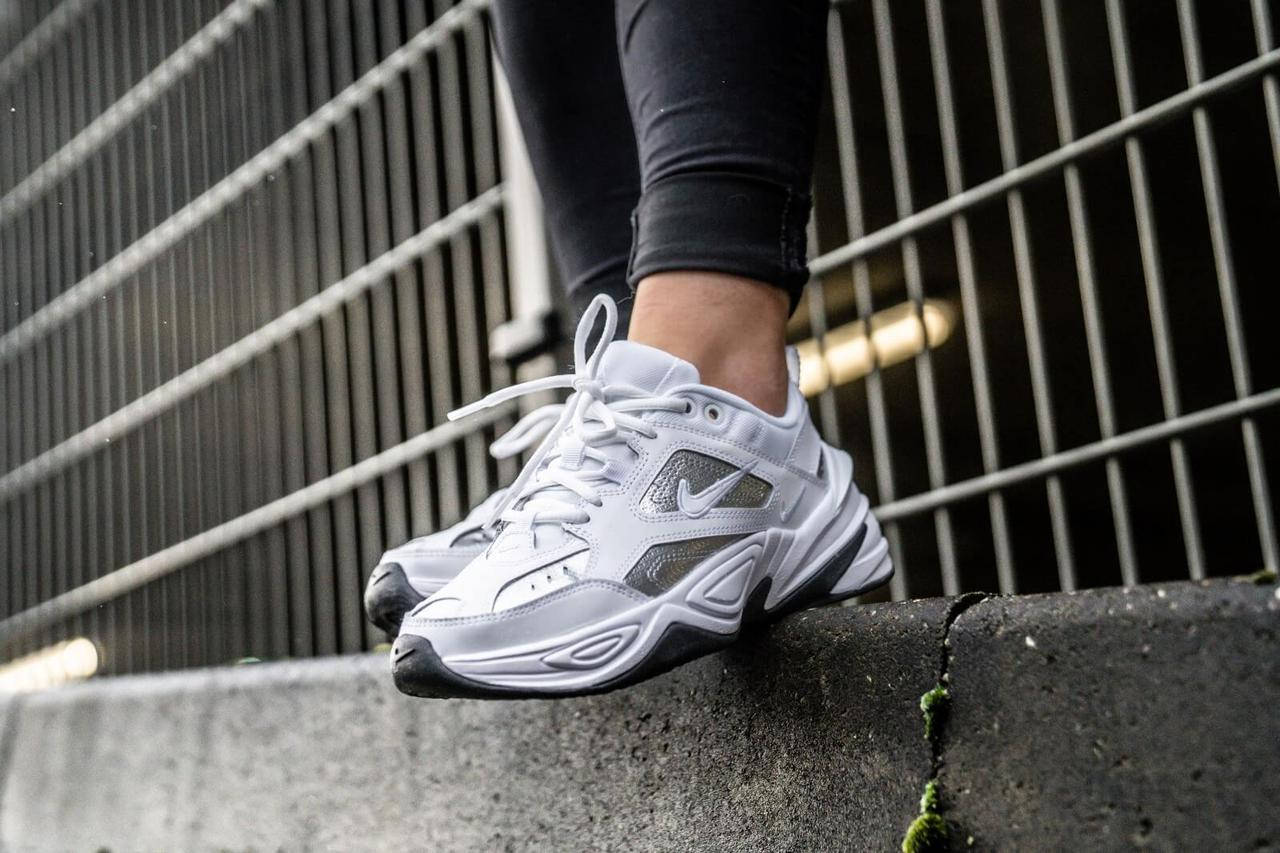 

Женские кроссовки Nike M2K Tekno, черный, белый, серебристый, Вьетнам, Разные цвета