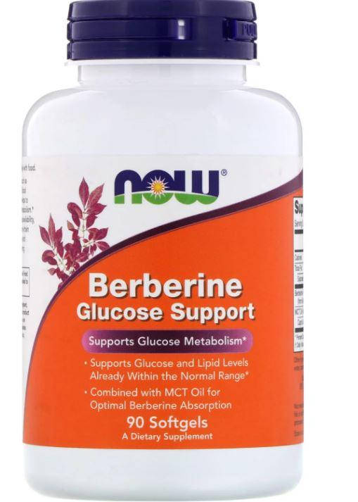 

Берберин для регулирования уровня глюкозы (Berberine Glucose Support) 400 мг 90 капсул
