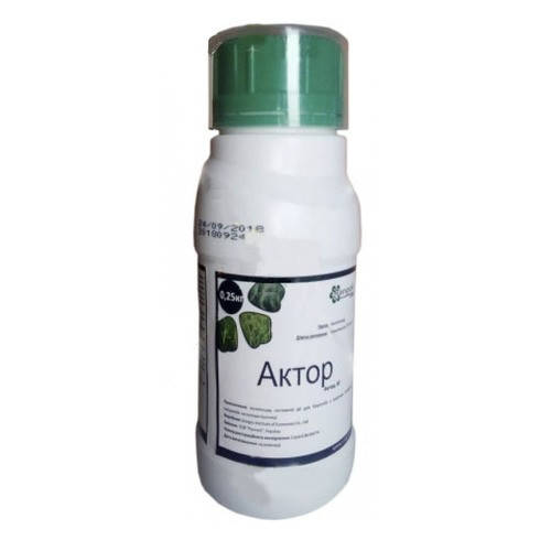 

Инсектицид Актор (Тиаметоксам, 250 г/л), 0,25кг.