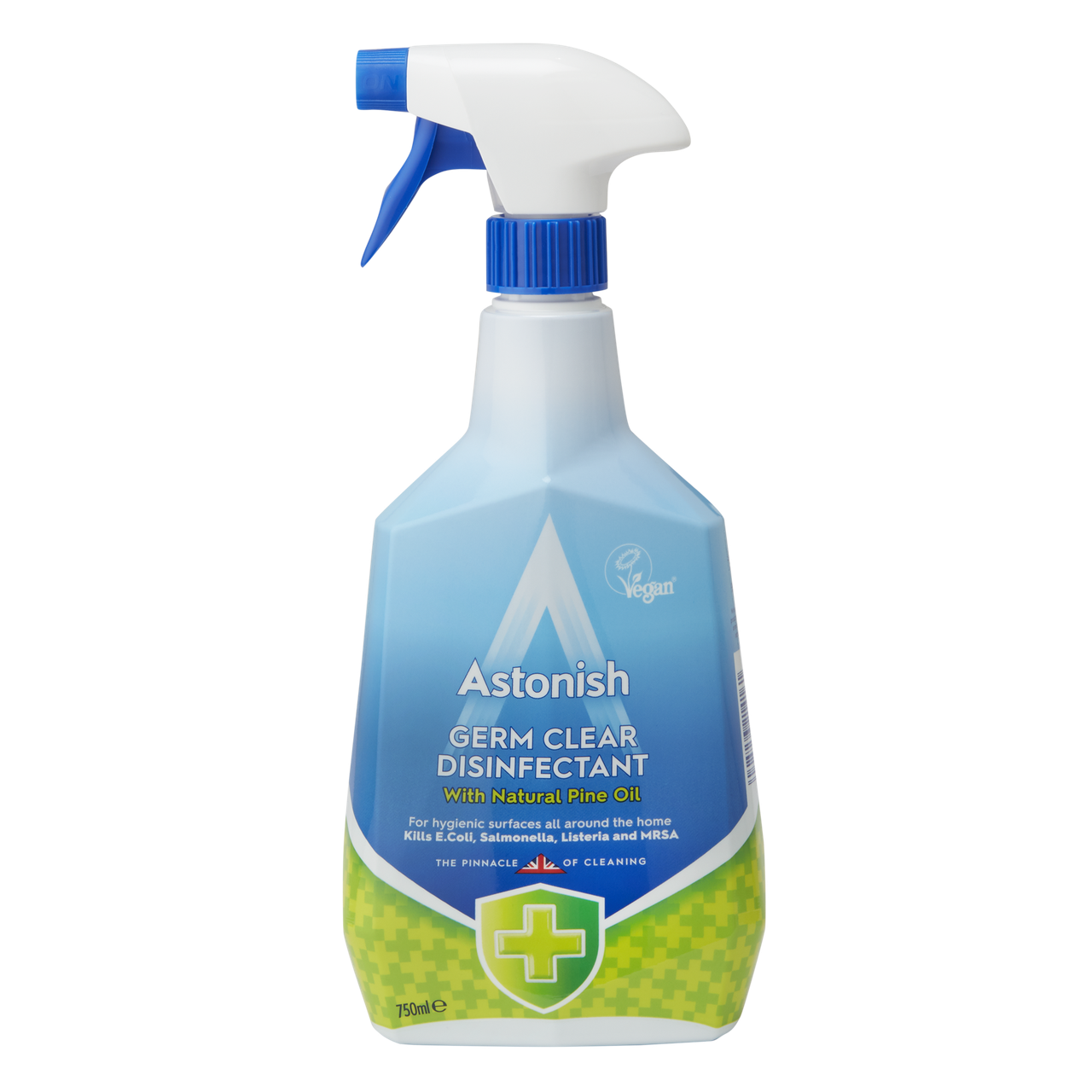 

Дезинфицирующий очиститель без хлора Astonish Germ Clear Disinfectant 750 мл