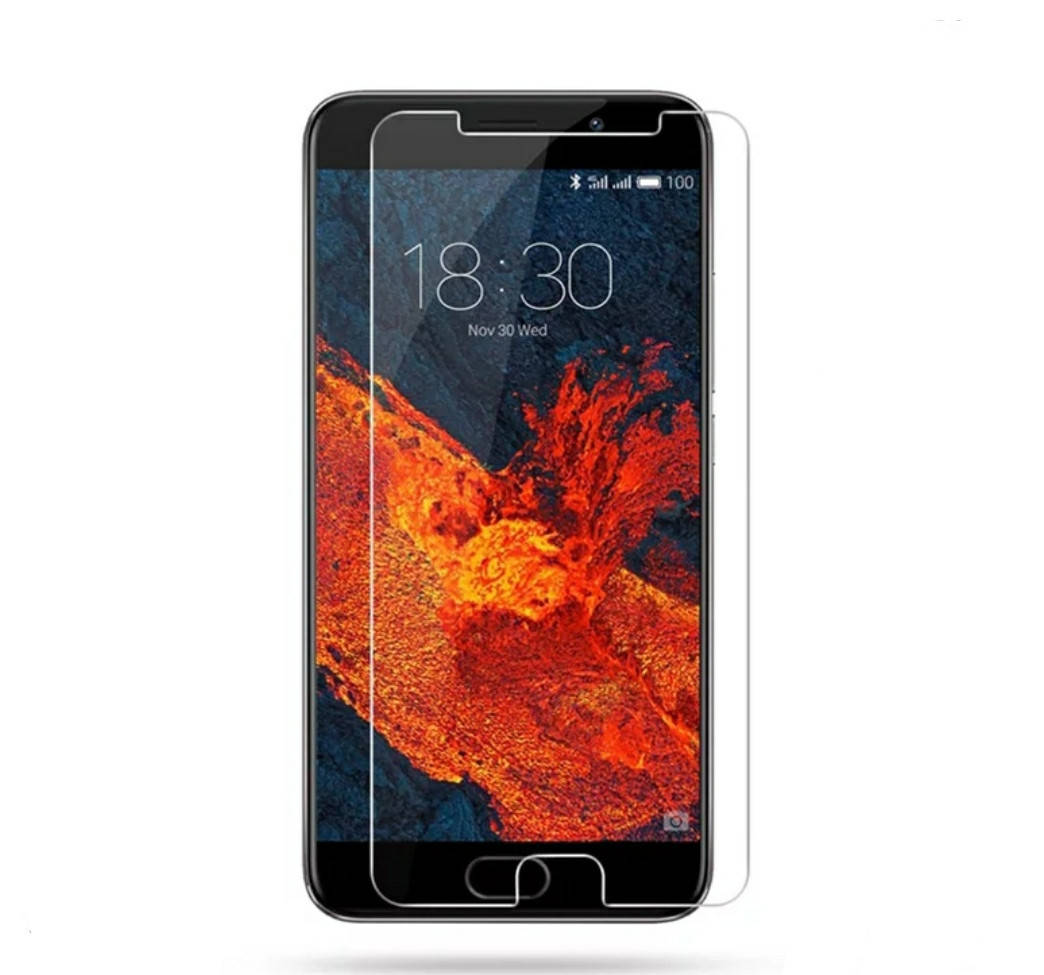 

Загартоване захисне скло на Meizu M6 Note Прозоре, Прозрачный
