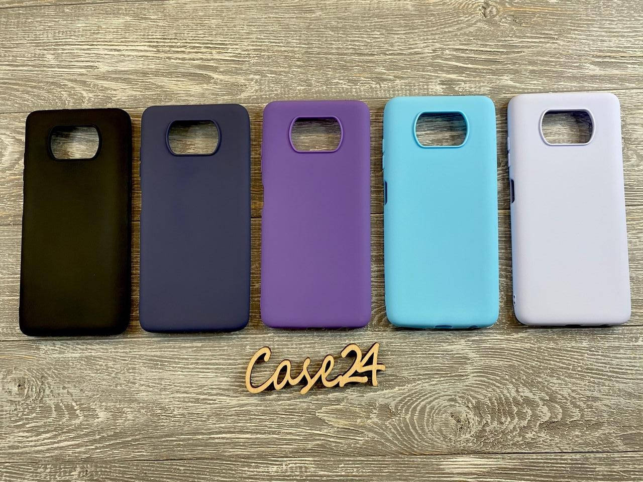 

TPU чехол накладка Candy для Xiaomi Poco X3 NFC (5 цветов), Разные цвета