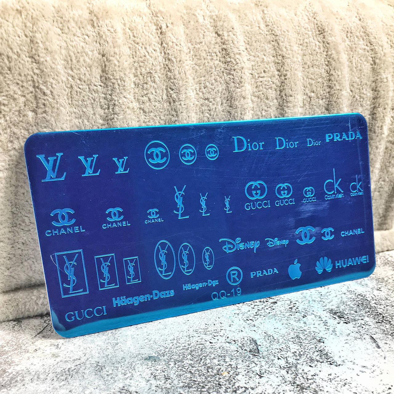 

Пластина для стемпинга 12 х 6 см QQ-19