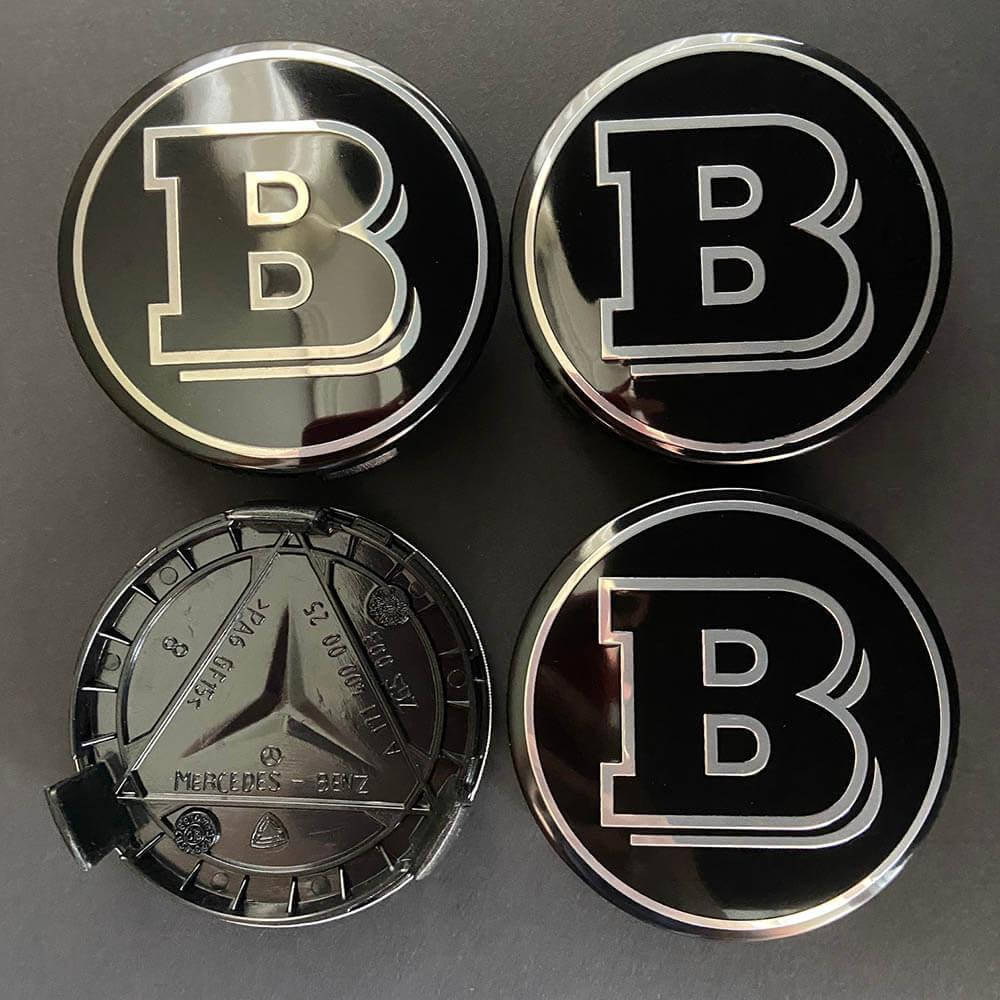 

Колпачки / заглушки в диски Mercedes Brabus (75/70/16)