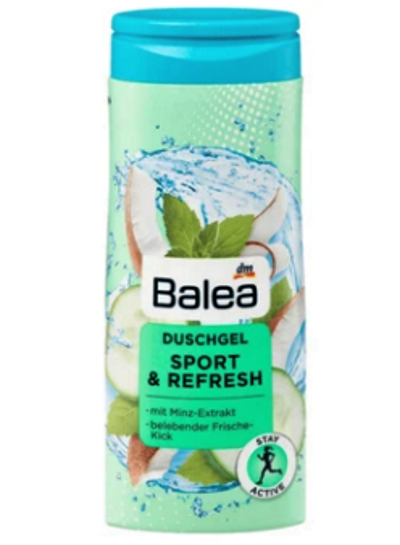 

Гель для душа Balea Sport & Refresh 300 ml