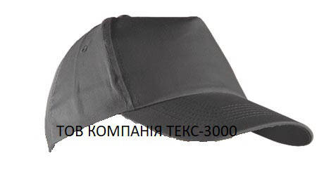 

Кепка рабочая, пятиклинка, серая, Серый