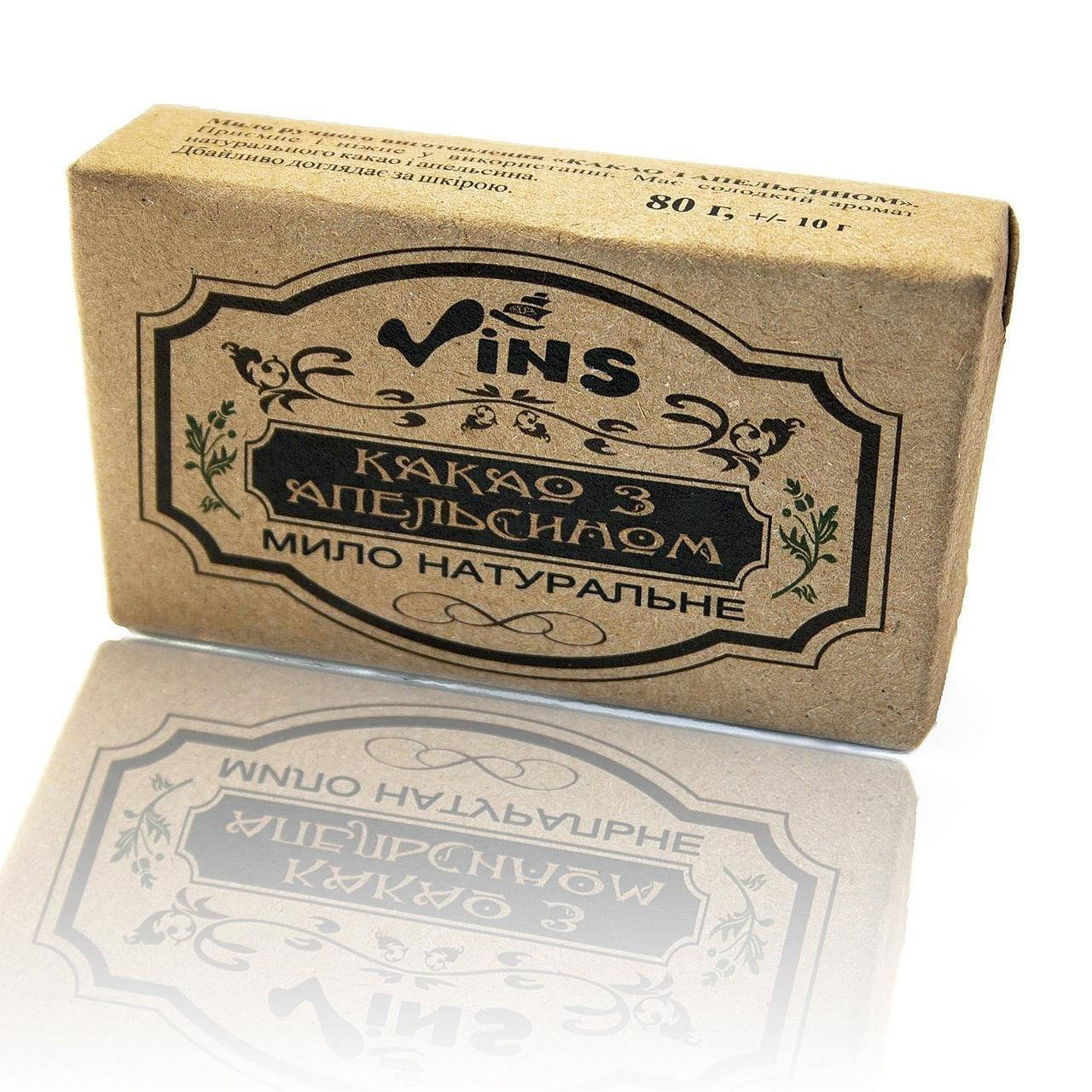 

Мыло Какао с апельсином, Vins, 80 г
