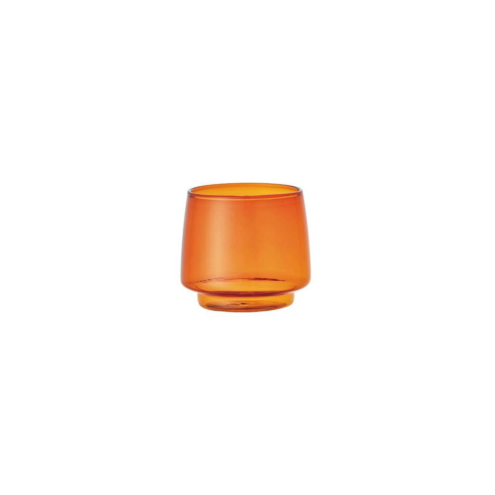 

SEPIA tumbler 270 ml amber стакан янтарного кольору 270 мл, Оранжевый
