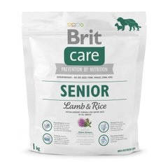 

Сухий корм Brit Care Senior Lamb & Rice для літніх собак всіх порід (ягня та рис) 1 кг