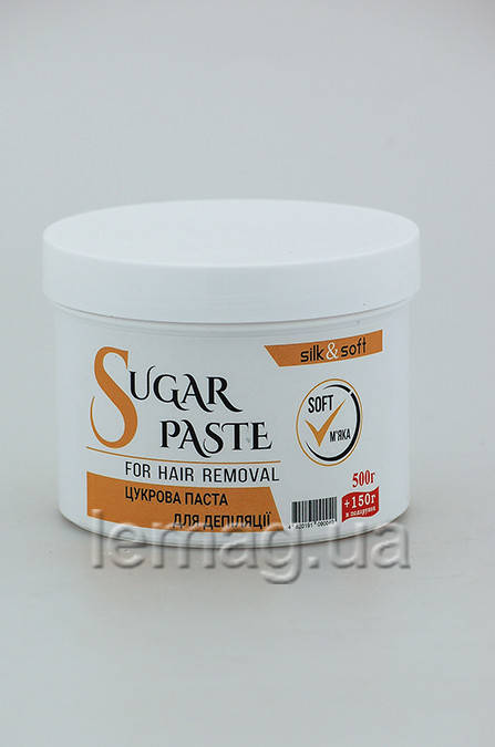 

Silk&Soft Сахарная паста Soft - Мягкая, 500 г