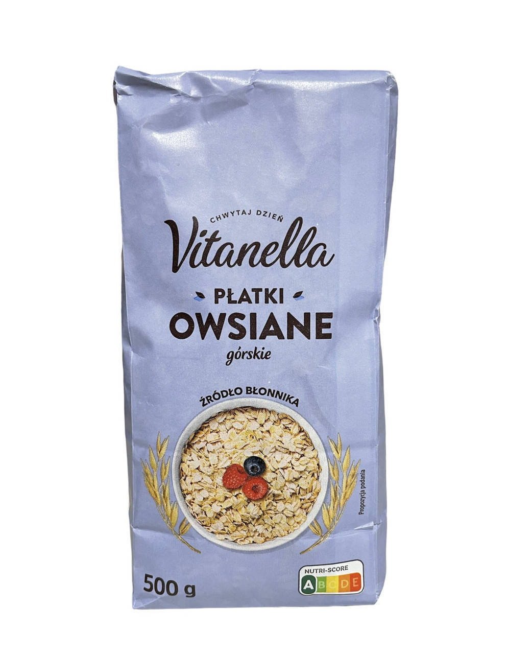 

Вівсяні пластівці Vitanella Platki owsiane gorskie, 400 г 5906827021585