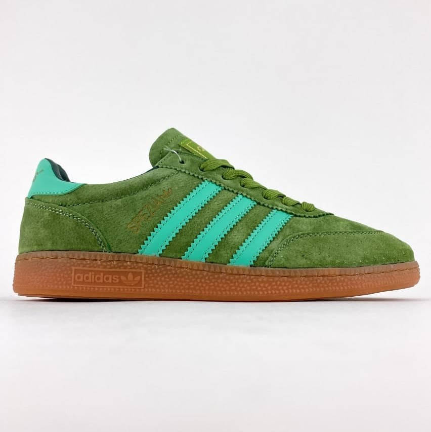 

Кроссовки в стиле Adidas Spezial Green, Зелёный