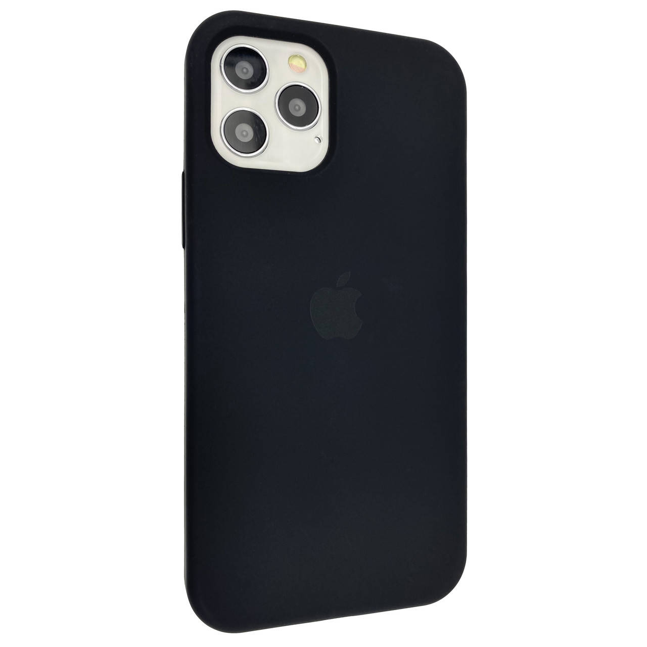 

Чехол-накладка Silicone Case для Apple iPhone 12 / 12 Pro 6.1" (black), Черный