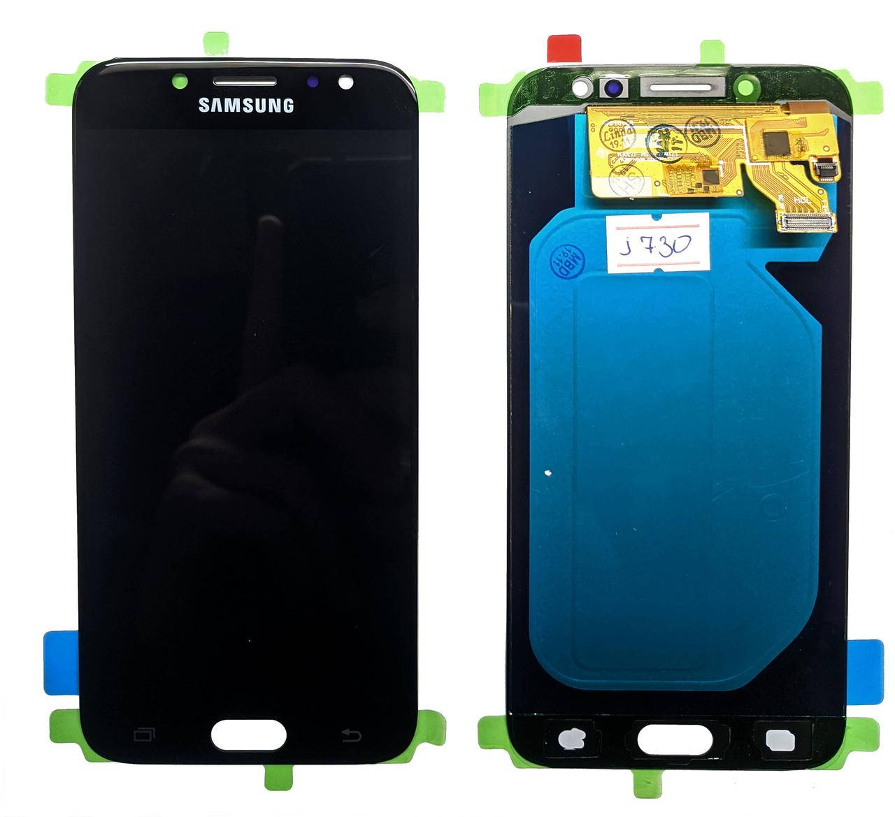 

Дисплейный модуль Samsung J730 Galaxy J7 2017 Oled тачскрин и дисплей, Черный