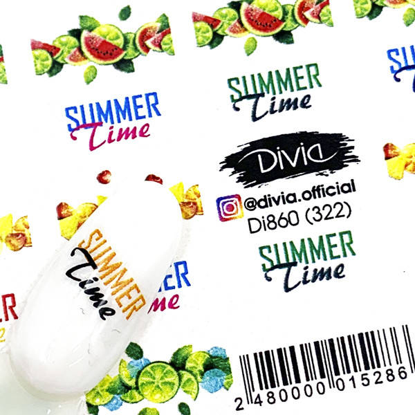 

Divia Наклейки Слайдер-дизайн Di860 №322