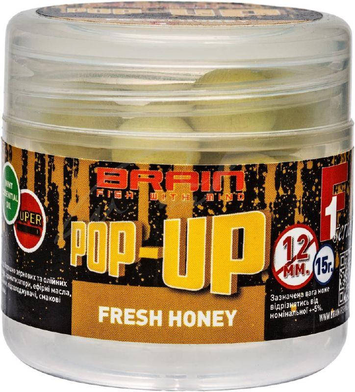 

Бойлы Brain Pop-Up F1 Fresh Honey (мед з мятой) 14mm 15g