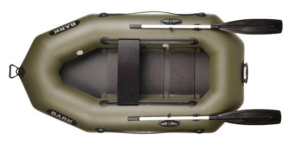 

Лодка BARK B-210, Одноместная Надувная ПВХ Гребная Резиновая Барк Б-210 Реечный коврик Передвижное сиденье
