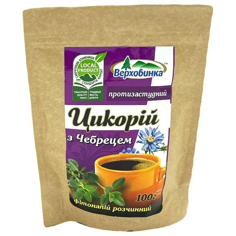 

Натуральный цикорий Верховина с Чабрецом 100 г