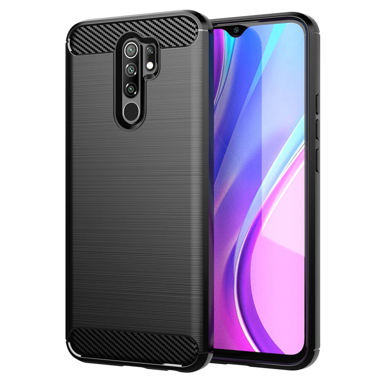 

TPU чехол накладка Urban для Xiaomi Redmi 9 (4 цвета) черный