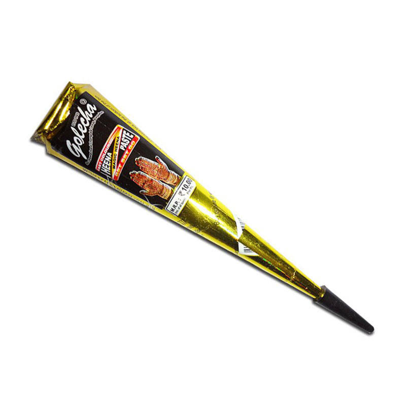 

Хна для био-тату Голеча (конус) черная