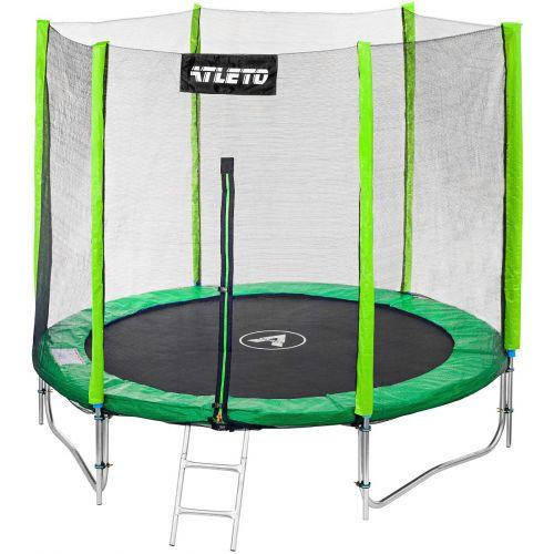 

Батут с сеткой Атлетов 312 см, садовый для дома, спортивные батуты и комплектующие