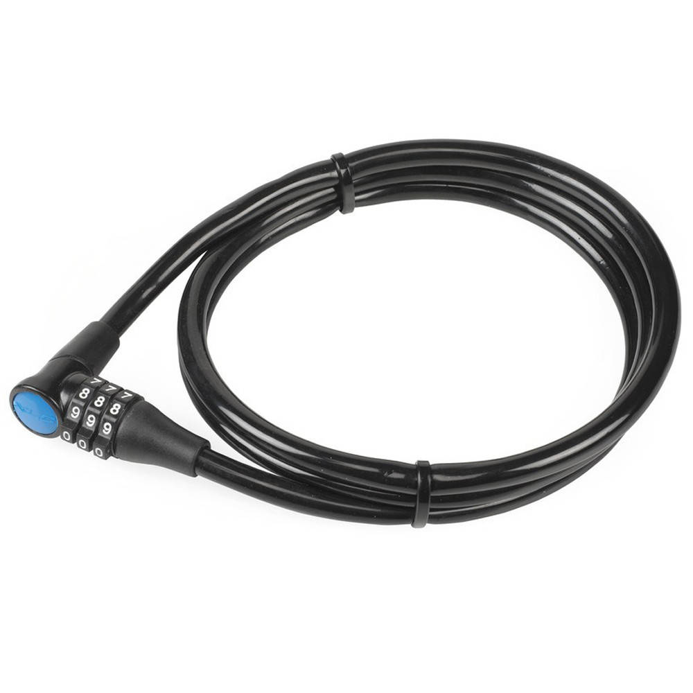 

Замок XLC, 120см x Ø 8мм, комбинированный, черный