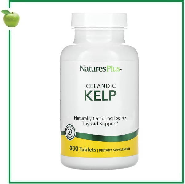 

NaturesPlus, КЕЛП, исландские бурые водоросли, 300 таблеток, США