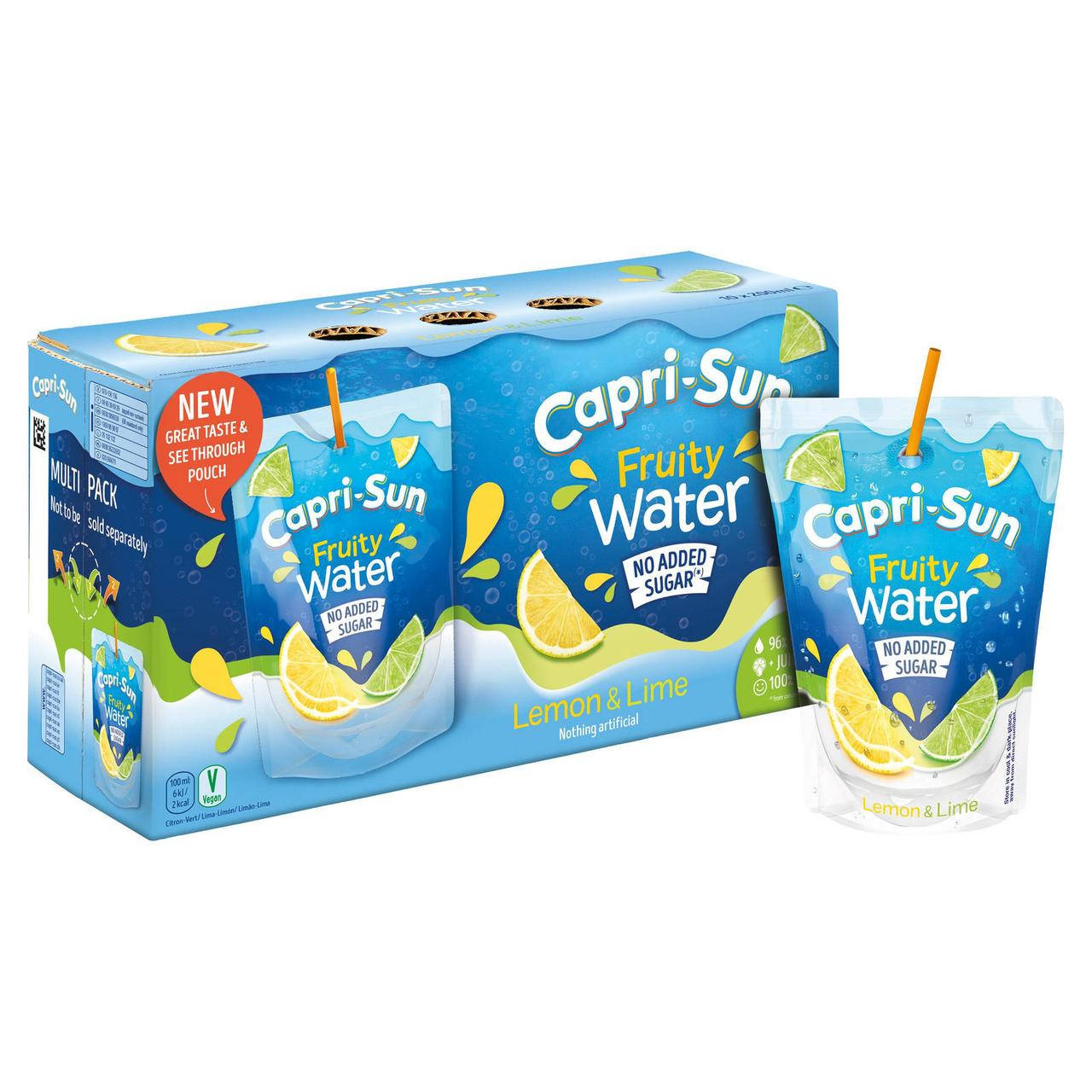 

Блок Capri-Sun Fruity Water Lemon&Lime 200 ml*10 шт