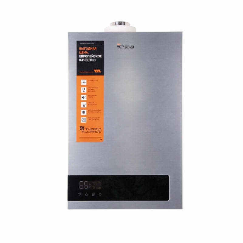 

Колонка газовая турбированная Thermo Alliance JSG20-10ETP18 10 л Silver