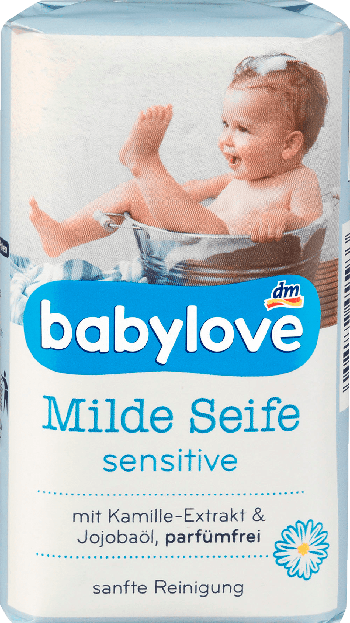 

Детское мыло Babylove Sensitive, 100 гр