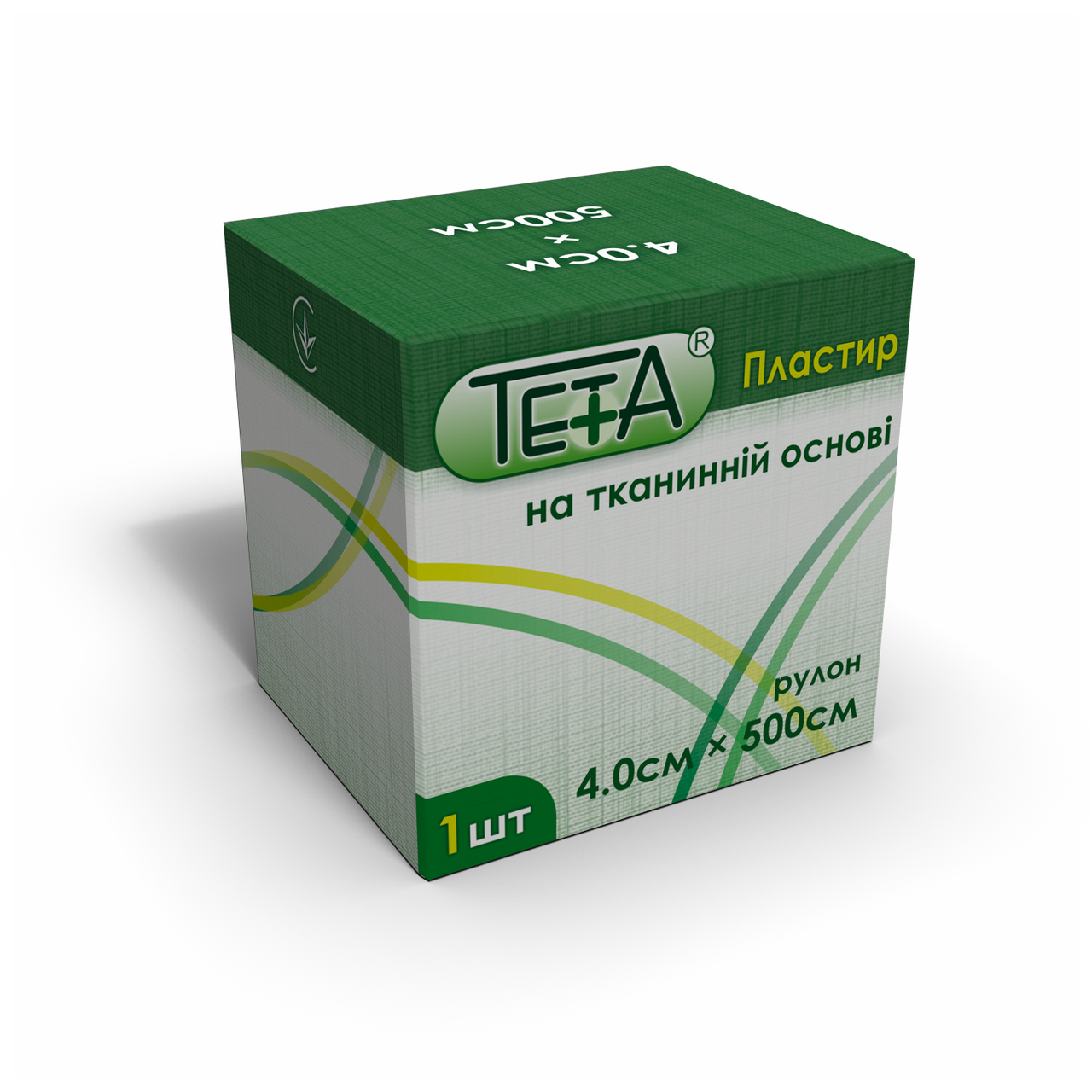 

Пластырь на тканевой основе в рулонах Teta®, 4,0 х 500 см